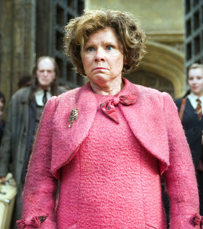 Dolores Umbridge de la saga Harry Potter