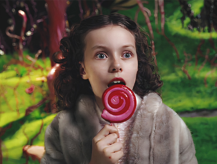 Veruca Salt de Charlie y la fábrica de chocolate