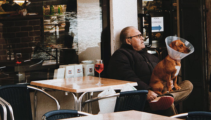 3,8 Millones de personas adoran este video de un hombre que tiene la cena más dulce con su perro