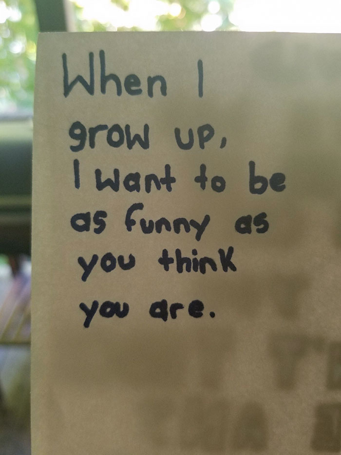 Mi hija me puso en mi sitio por el Día del Padre. No podría estar más orgulloso