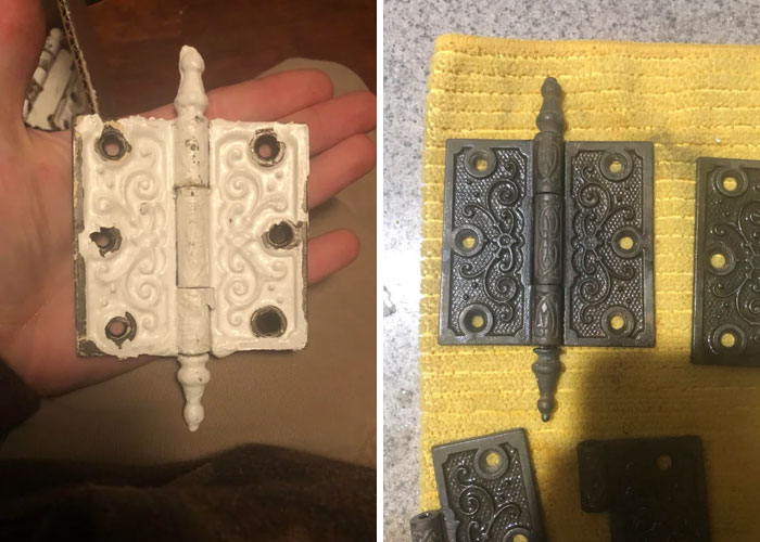 Antes y después. ¿Por qué alguien pintaría esto?