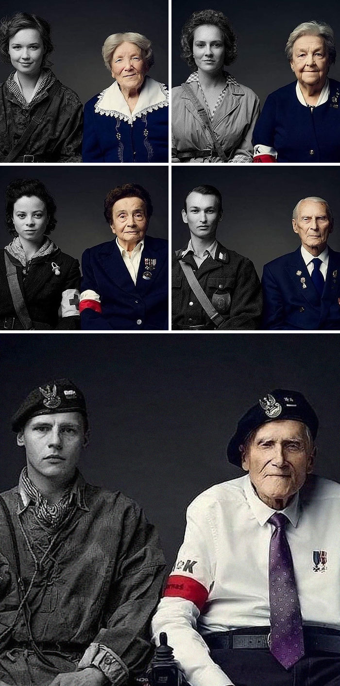 Miembros de la resistencia polaca durante la Segunda Guerra Mundial, desde entonces hasta ahora
