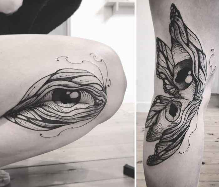 Ojos de mariposa