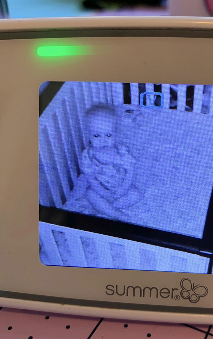 Amo a mi hijo, pero mirar las cámaras y ver esto siempre me da escalofríos