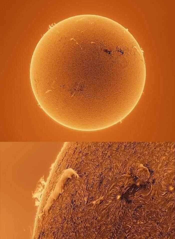 Fotografía increíblemente detallada de nuestro Sol