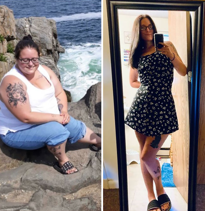 Todos los demás han estado compartiendo su progreso así que aquí está el mío. Pasé de 139 kg en marzo de 2020 a 63,5 kg en la actualidad