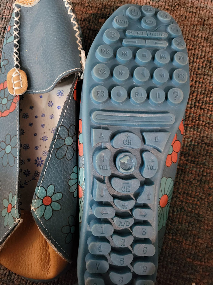Vi esto mientras compraba el otro día. Los tacos son un patrón de mando a distancia de TV