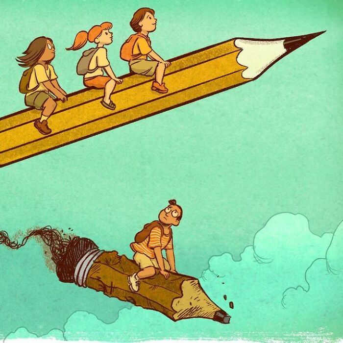 This Cartoonist Creates Thought-Provoking Illustrations Covering Relevant Topics Related To Our Society (30 Pics)