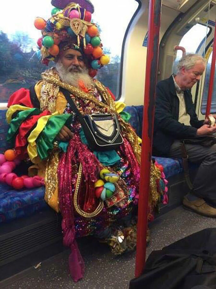 This British Facebook Page Is Sharing 40 Pictures That Prove 'Random' Is A Daily Thing On 'The Tube'