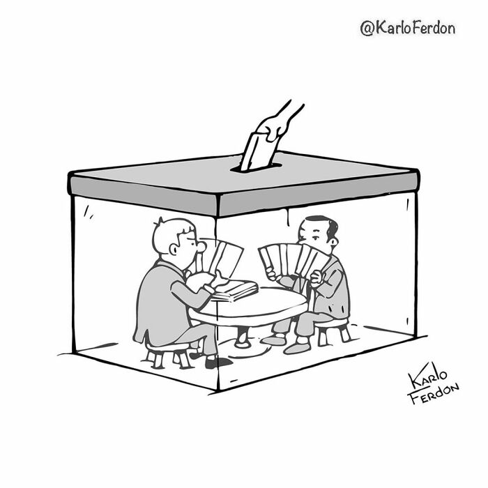 This Artist Makes Humorous One-Panel Comics Without Dialogue (30 New Pics)