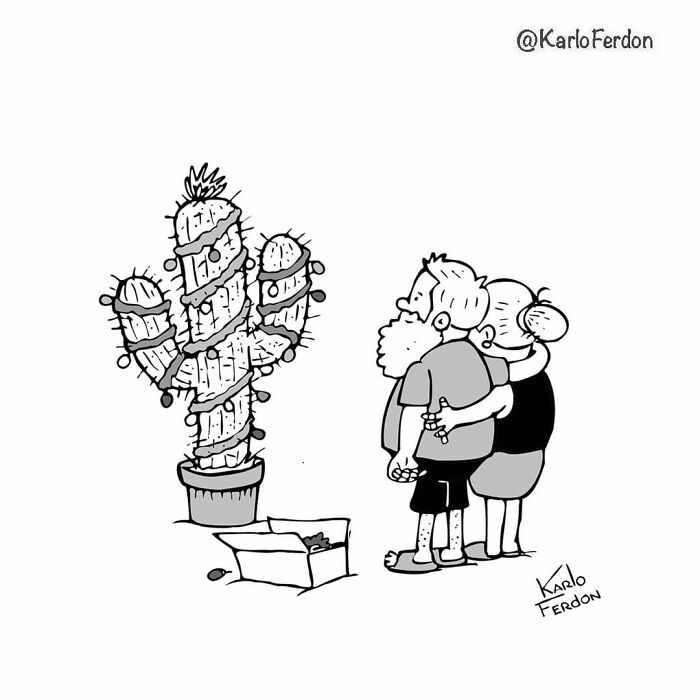 This Artist Makes Humorous One-Panel Comics Without Dialogue (30 New Pics)