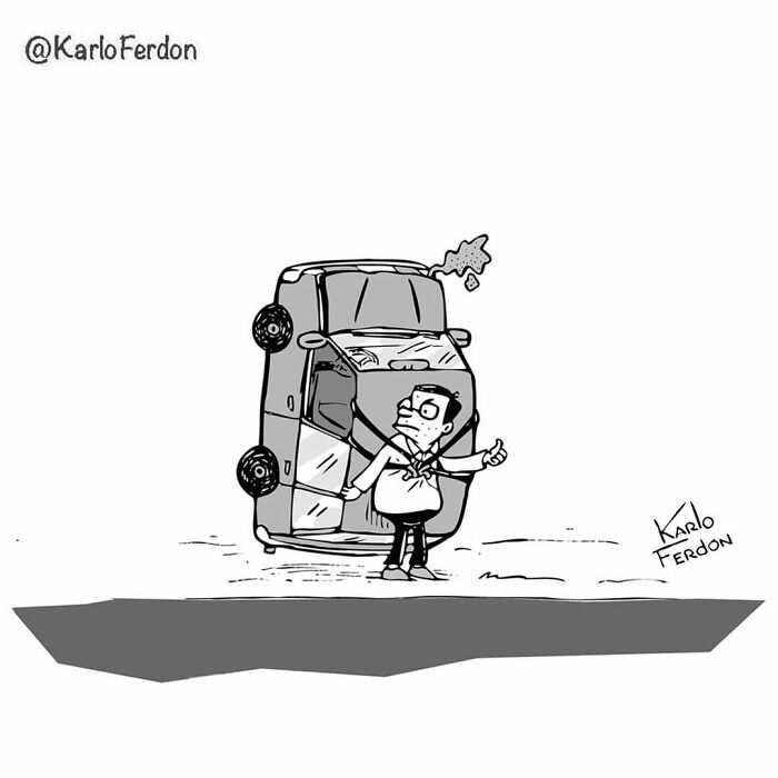 This Artist Makes Humorous One-Panel Comics Without Dialogue (30 New Pics)