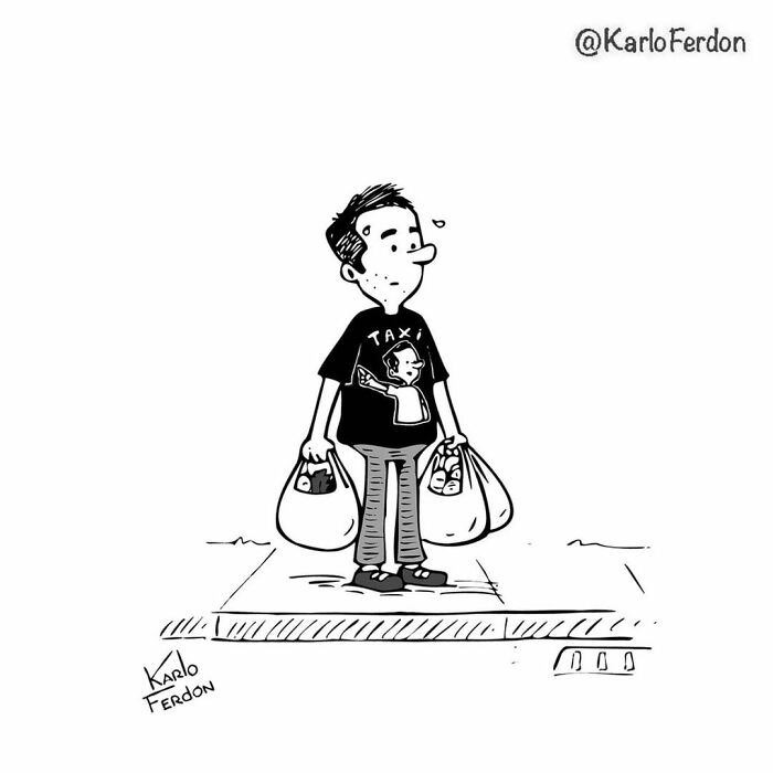This Artist Makes Humorous One-Panel Comics Without Dialogue (30 New Pics)