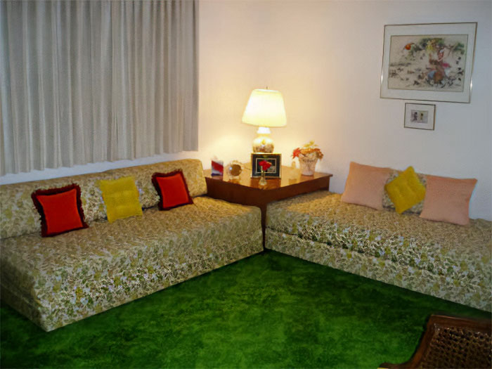 El césped de interior