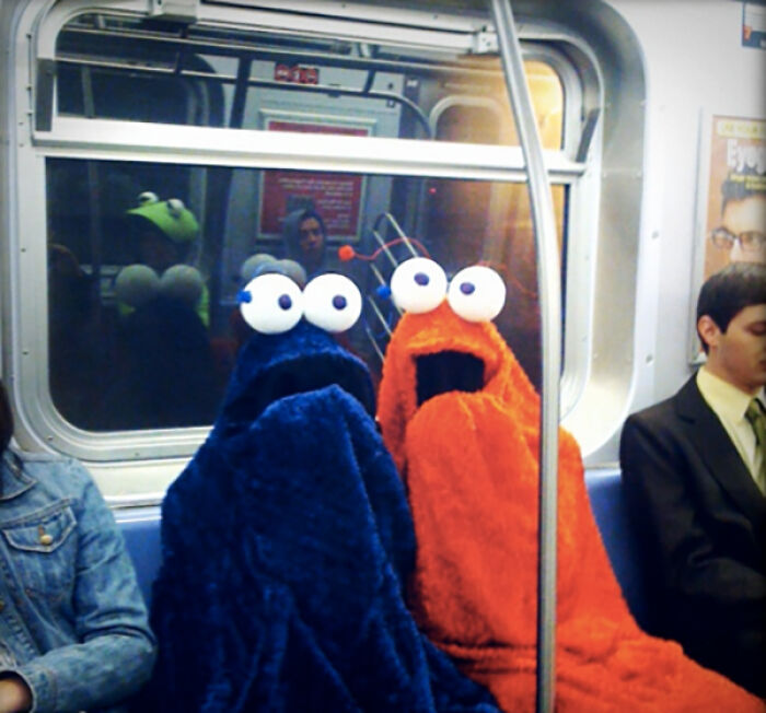 This British Facebook Page Is Sharing 40 Pictures That Prove 'Random' Is A Daily Thing On 'The Tube'
