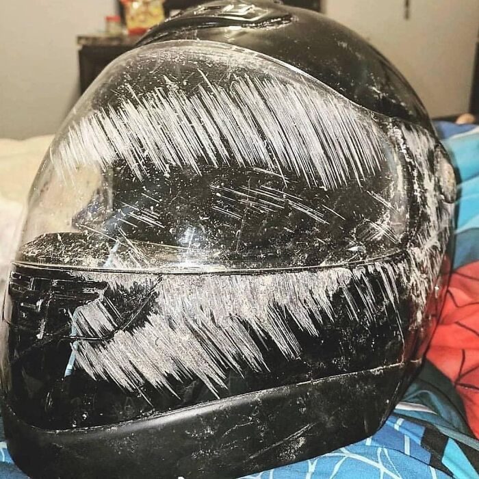 Esta es la razón por la que usas casco