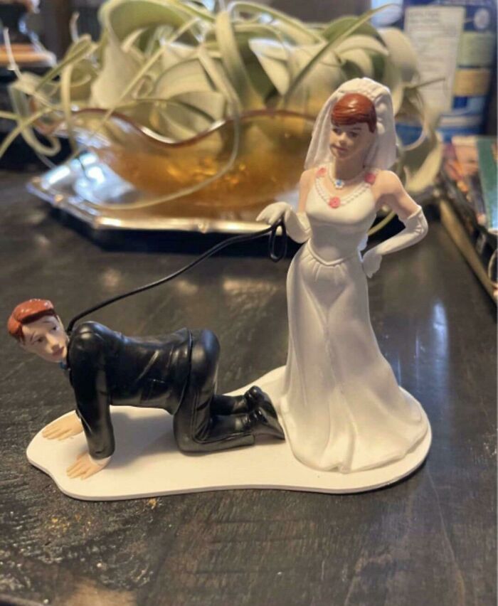 No puedo imaginarme ver esto en una boda