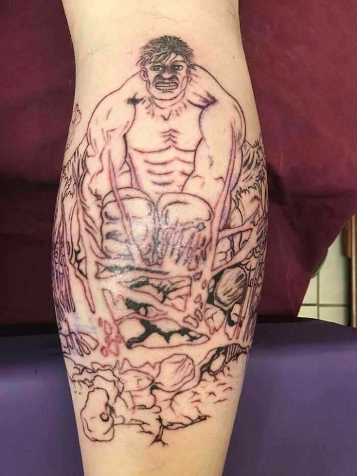 El Increíble Hulk - Su cara siempre me sorprende