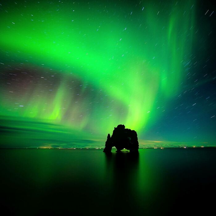 A la entrada del mar de Groenlandia