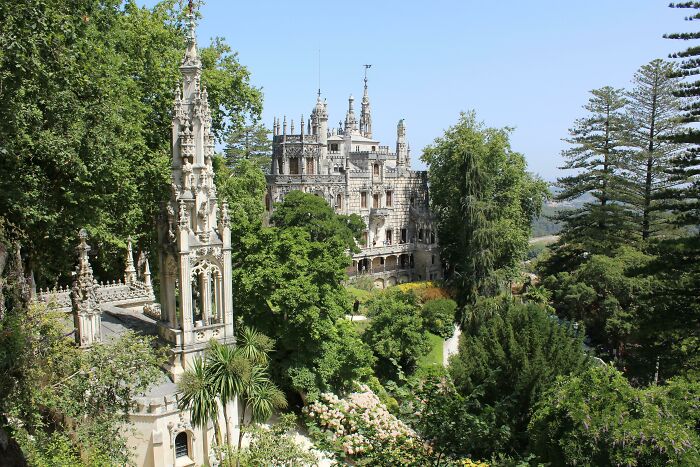 Quinta Da Regaleira en Sintra, Portugal.