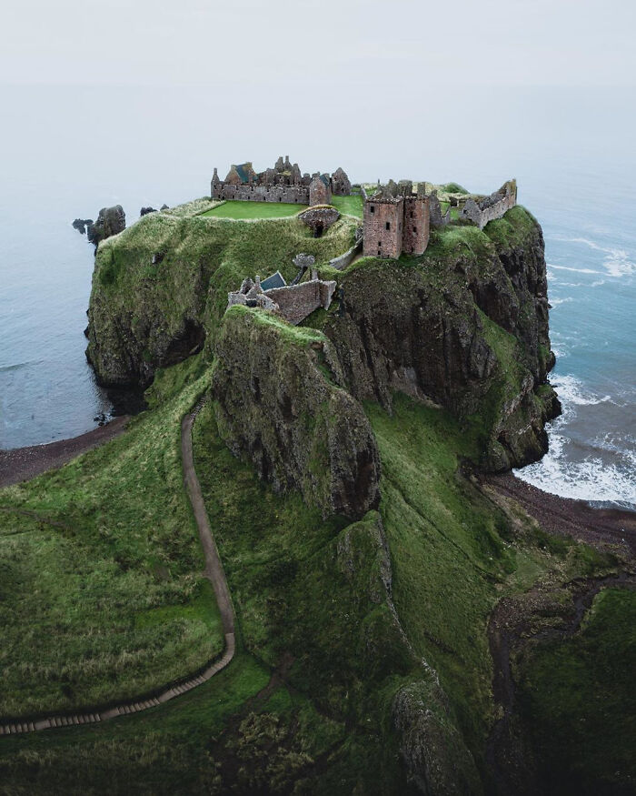 Castillo Dunnottar en Stonehaven, Escocia