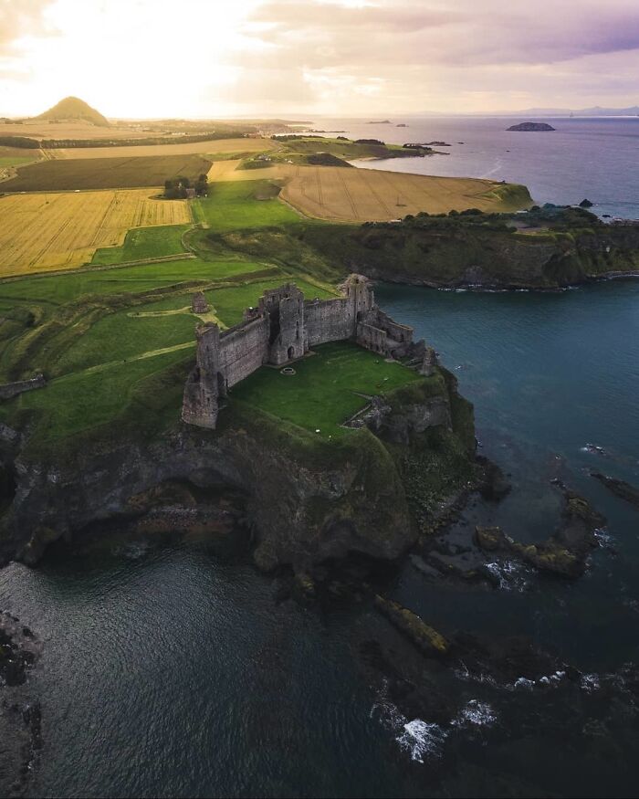 Castillo Tantallon, Escocia