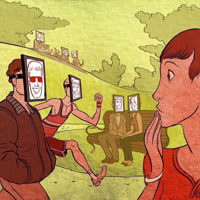 This Cartoonist Creates Thought-Provoking Illustrations Covering Relevant Topics Related To Our Society (30 Pics)