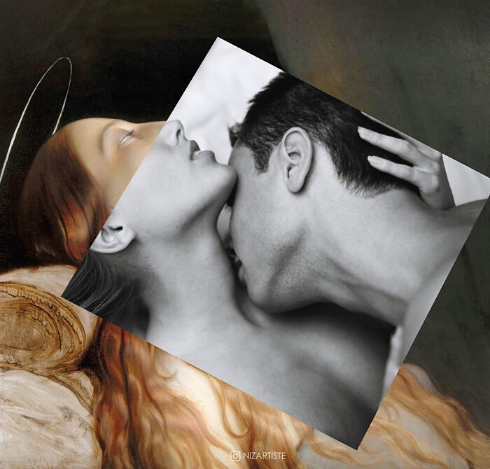 I Am A Graphic Designer And Collage Artist And I Make Fun Mashups Of Classical Paintings And Pop Culture (30 Pics)