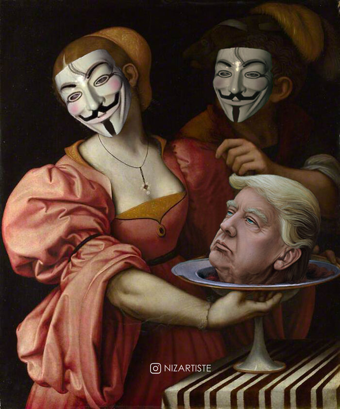 I Am A Graphic Designer And Collage Artist And I Make Fun Mashups Of Classical Paintings And Pop Culture (30 Pics)