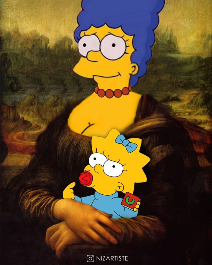 I Am A Graphic Designer And Collage Artist And I Make Fun Mashups Of Classical Paintings And Pop Culture (30 Pics)