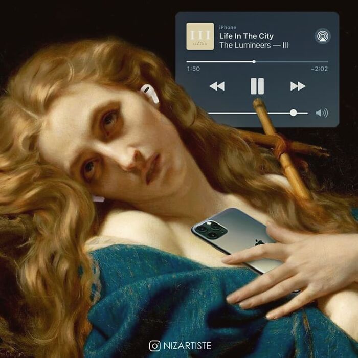 I Am A Graphic Designer And Collage Artist And I Make Fun Mashups Of Classical Paintings And Pop Culture (30 Pics)