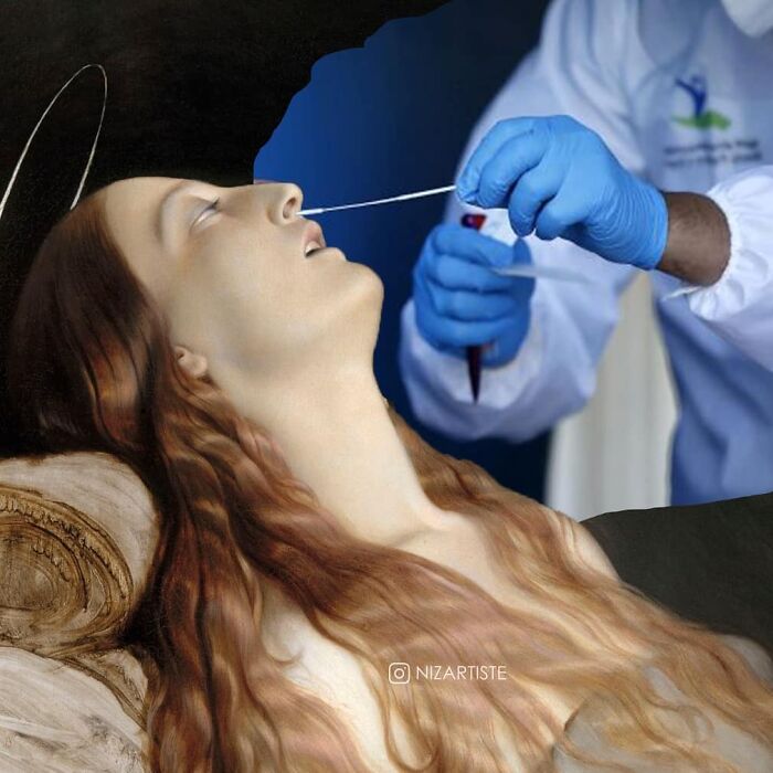 I Am A Graphic Designer And Collage Artist And I Make Fun Mashups Of Classical Paintings And Pop Culture (30 Pics)
