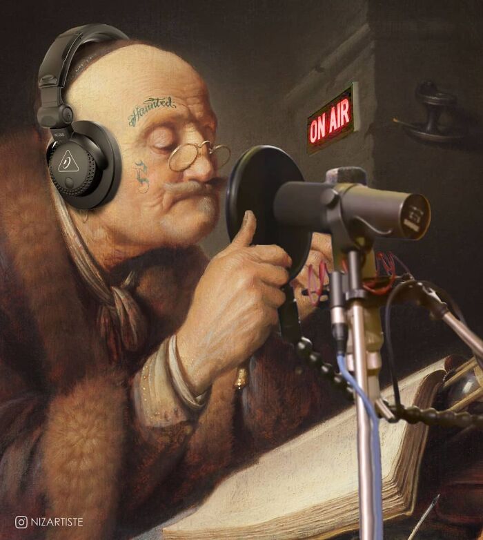 I Am A Graphic Designer And Collage Artist And I Make Fun Mashups Of Classical Paintings And Pop Culture (30 Pics)