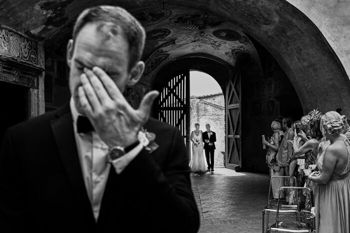 La llegada de la novia