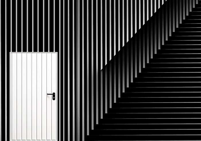 Puerta blanca