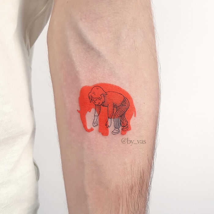 This Artist Creates Tattoos That Are A Combination Of “Where I Want To Be And Where I Actually Am,” And Here Are 20 Of The Best Ones