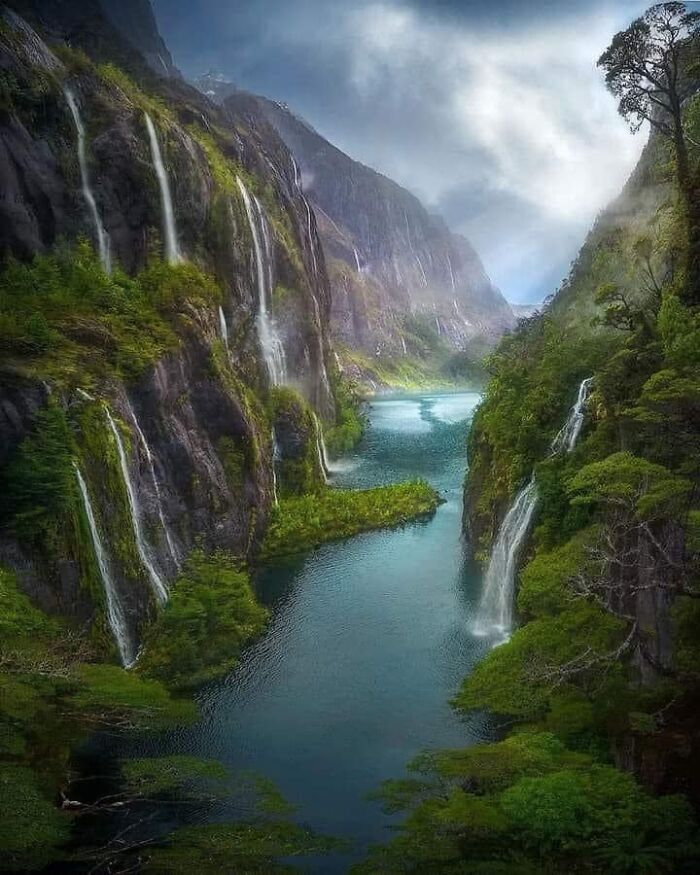 Fiordos en Patagonia