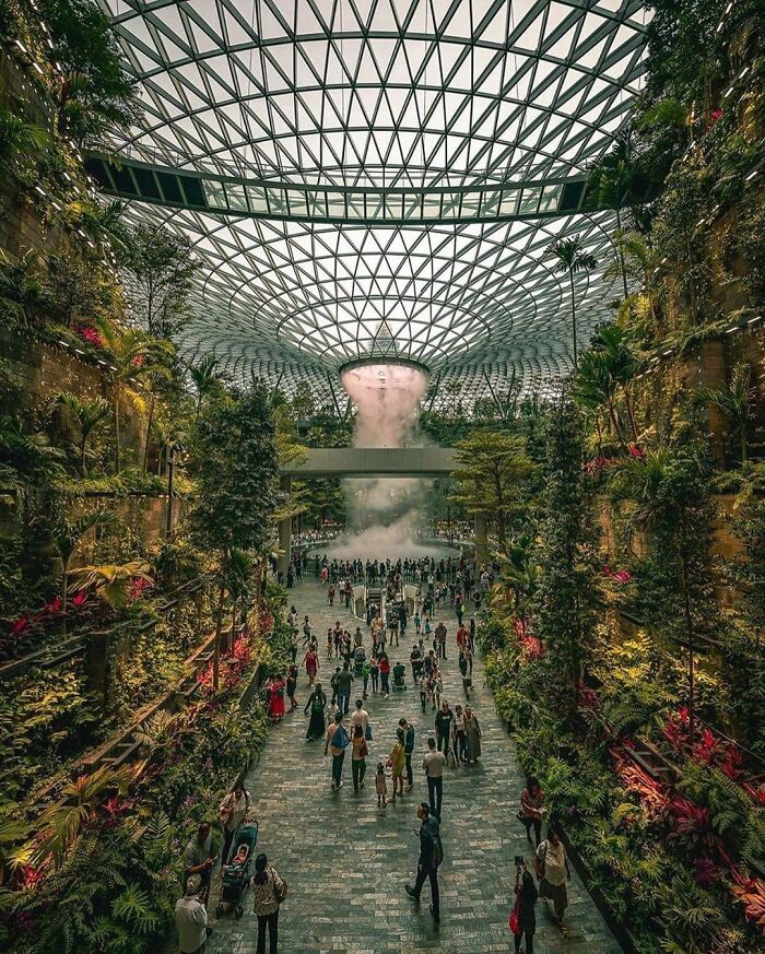 Aeropuerto Jewel Changi en Singapur