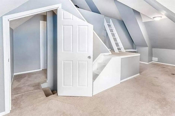No sé cómo es la casa, pero esta habitación me hace hiperventilar