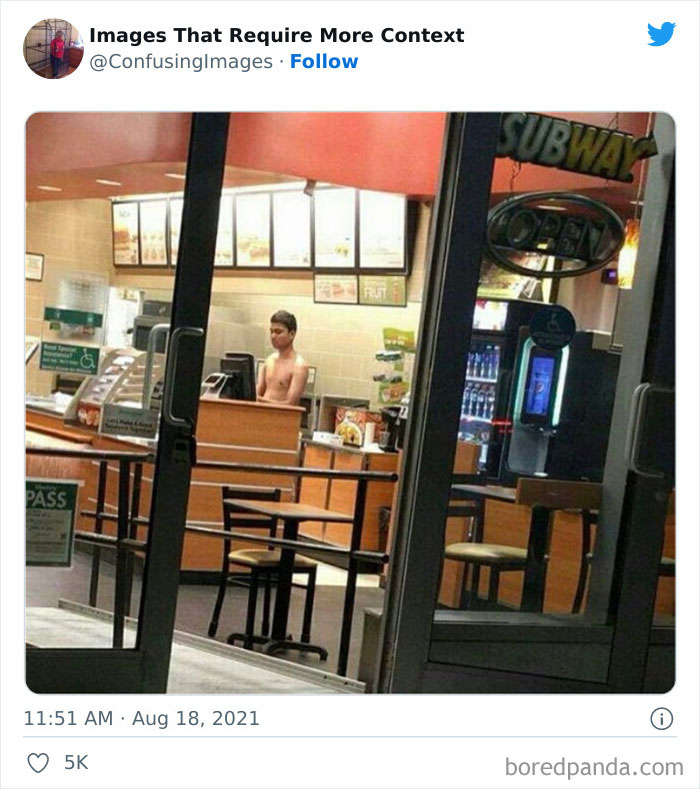 30 Funny And Confusing Pics Posted By The “Images That Require More Context” Twitter Page (New Pics)