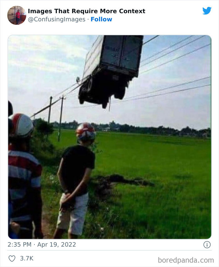30 Funny And Confusing Pics Posted By The “Images That Require More Context” Twitter Page (New Pics)