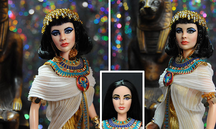Elizabeth Taylor como Cleopatra