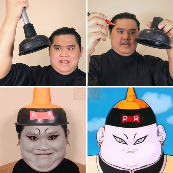 Low-Cost Cosplay Guy Strikes Again, And Here Are 50 Of His Most Creative, Yet Unhinged Costumes (New Pics)