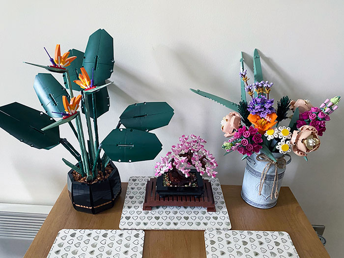 Mi pequeña colección de flores de LEGO