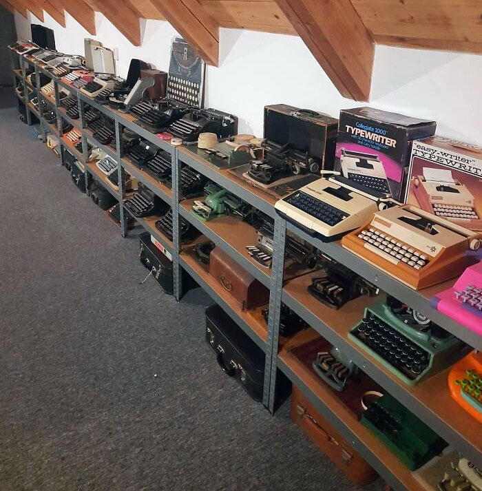 Mi colección de máquinas de escribir