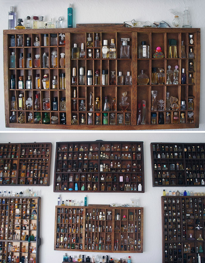 La colección de perfumes de mi tía