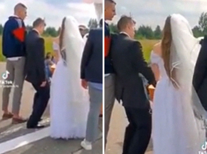 Estar así de borracho en tu propia boda