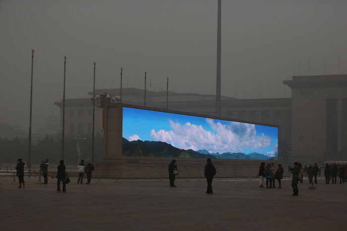 Bellas vistas de las montañas en China