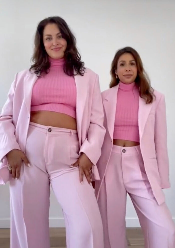 Women Compare XL And XS Sizes Of The Same Clothes, And Their Videos Go Viral