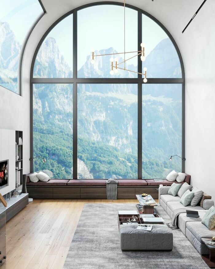 Esta sala de estar en Turquía